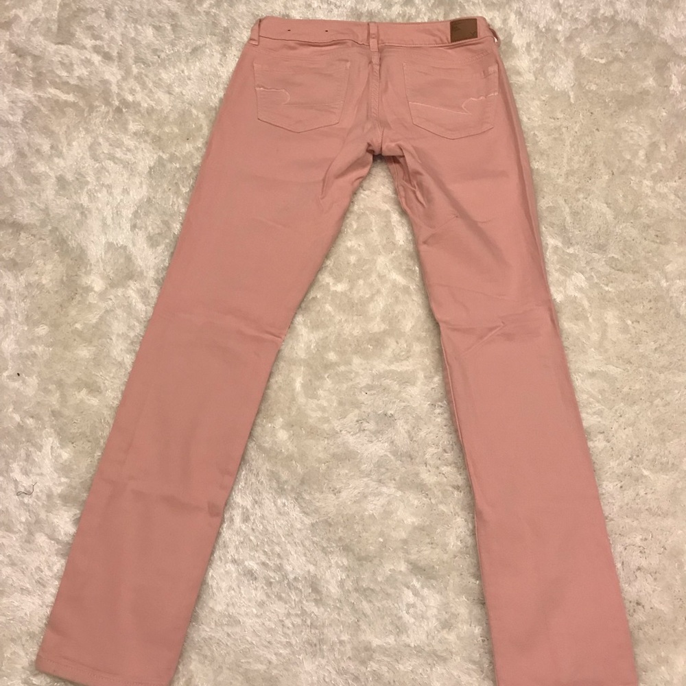 American Eagle skinny jeans pink size 4